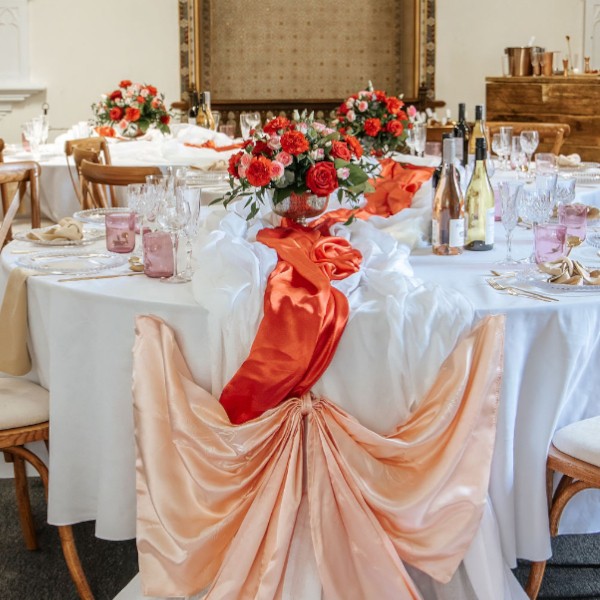 Bold Blooms & Satin