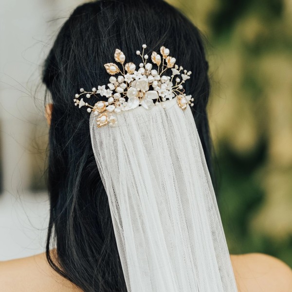 Wedding Hair with Veil
