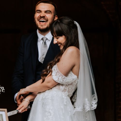 Real Bride - Lauren wearing S258