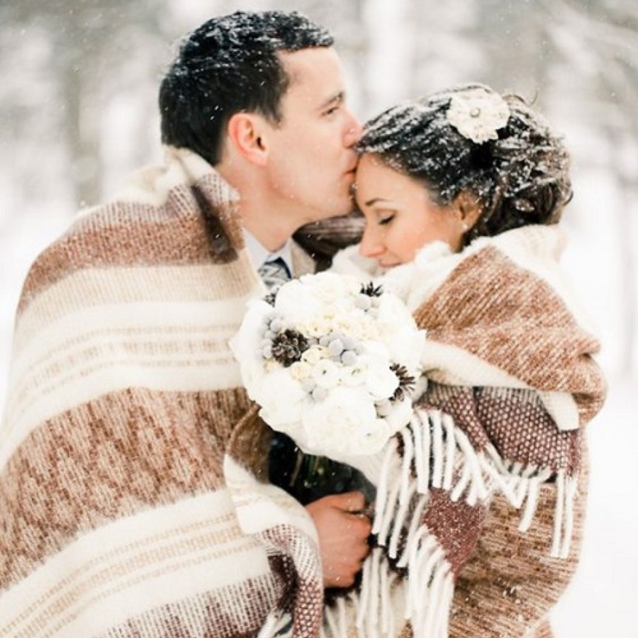 Mariage d'hiver : un facteur d'attraction