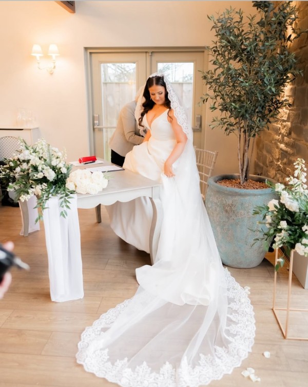 Real Bride Camille