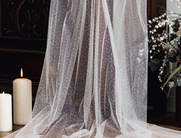 Glittering Veils For Sparkling Wedding Days