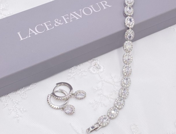 Beautiful Prom Earrings from Lace & Favour