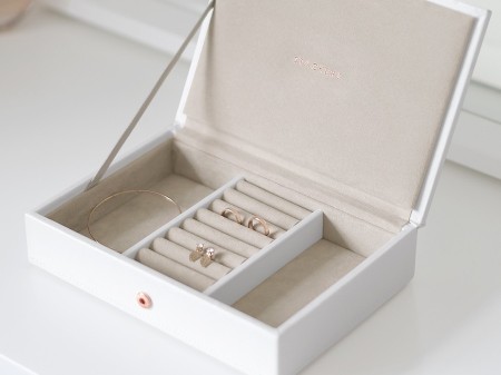 White Jewellery Box