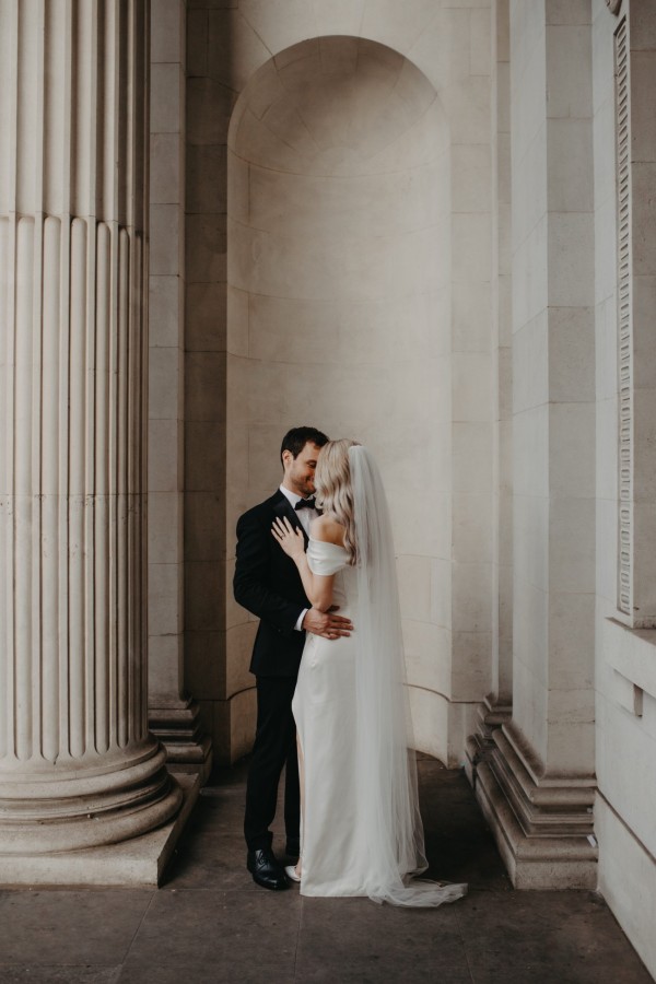 Photo of Bianco Ivory Plain Single Tier Floor Length Veil with Cut Edge S227 uploaded by A on 18th November 2024