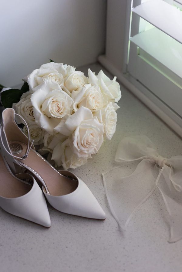Photo of Perfect Bridal Liberty Ivory Satin Block Heel Ankle Strap Court Shoes uploaded by AC on 25th May 2023
