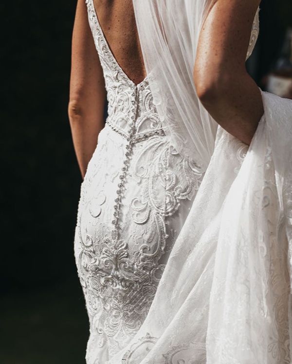 Photo of Bianco Ivory Single Tier Satin Edge Cathedral Veil S153 uploaded by C on 25th October 2021