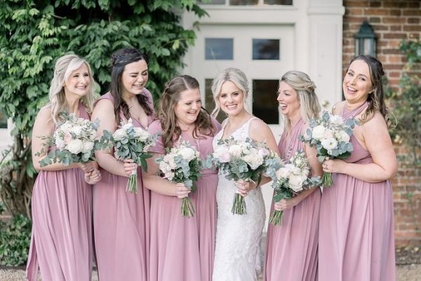 Photo of Emily Rose Dusty Rose Multiway Bridesmaid Dress (One Size) uploaded by D on 11th November 2021