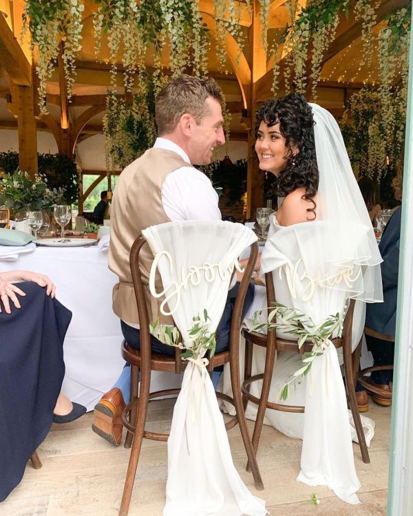Photo of Rainbow Club Tosca Ivory Russian Braid Edge Veil uploaded by D on 20th September 2021