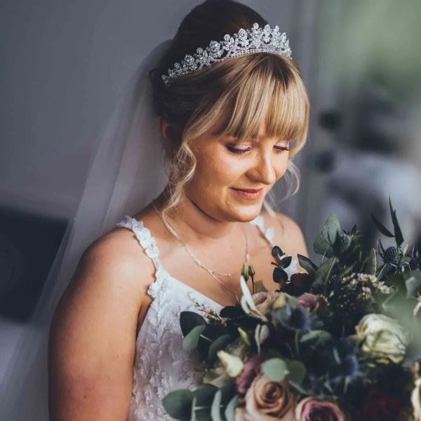Photo of Ivory and Co Alexandra Silver Crystal Embellished Bridal Tiara uploaded by G on 10th February 2022
