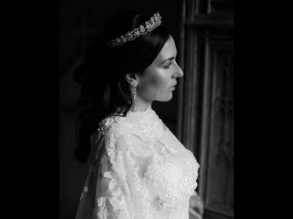 Photo of Ivory and Co Francesca Gold Crystal Embellished Bridal Tiara uploaded by G on 19th July 2021