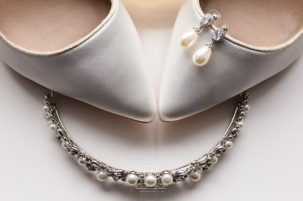 Photo of Paloma Teardrop Pearl Wedding Earrings (Silver) uploaded by K on 21st September 2021