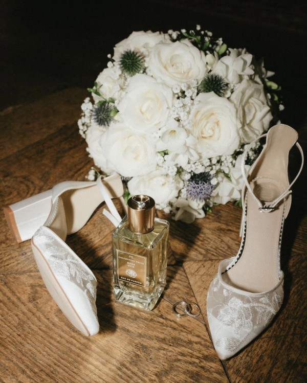 Photo of Perfect Bridal Milan Ivory Lace Block Heel Ankle Strap Shoes uploaded by L on 29th August 2024