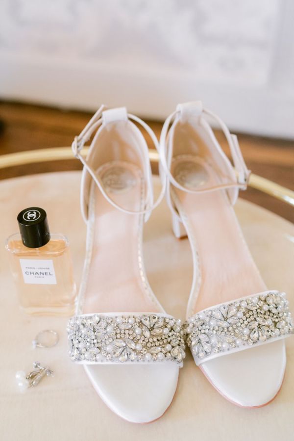 Photo of Perfect Bridal Alexa Ivory Satin Embellished Block Heel Sandals uploaded by R on 30th May 2022