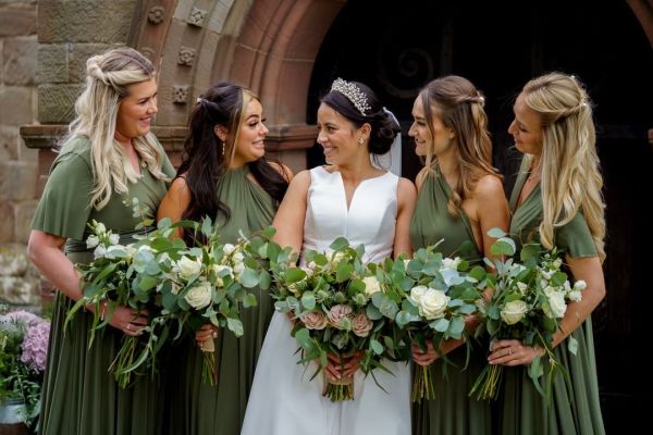Photo of Emily Rose Olive Green Multiway Bridesmaid Dress (One Size) uploaded by S on 11th November 2021