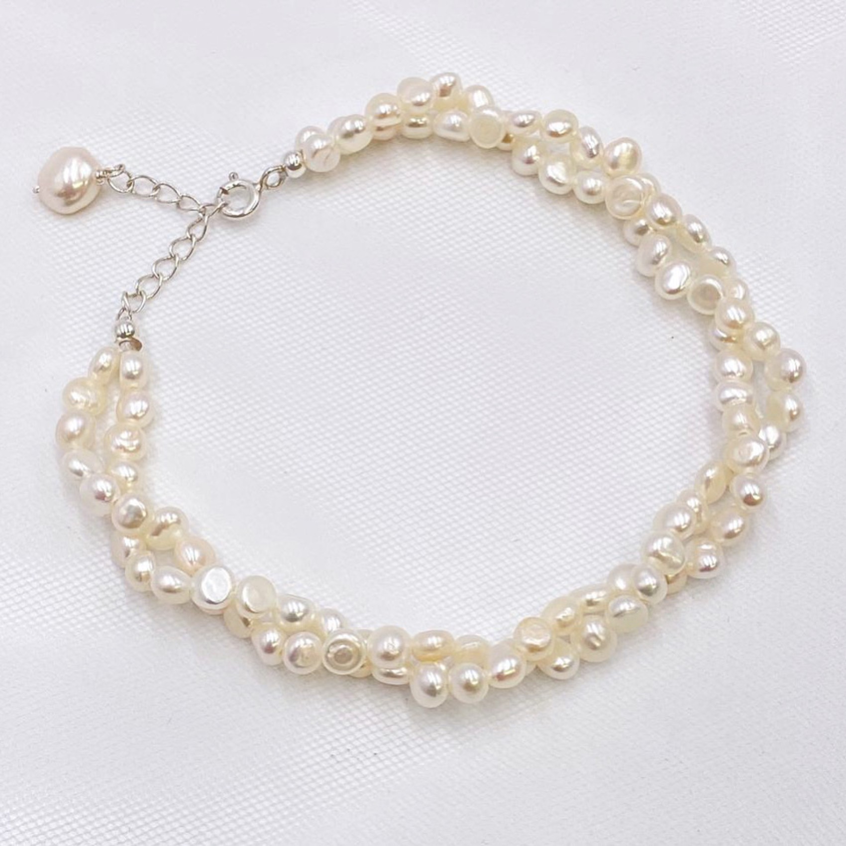 Katarina Twisted Freshwater Pearl Bracelet