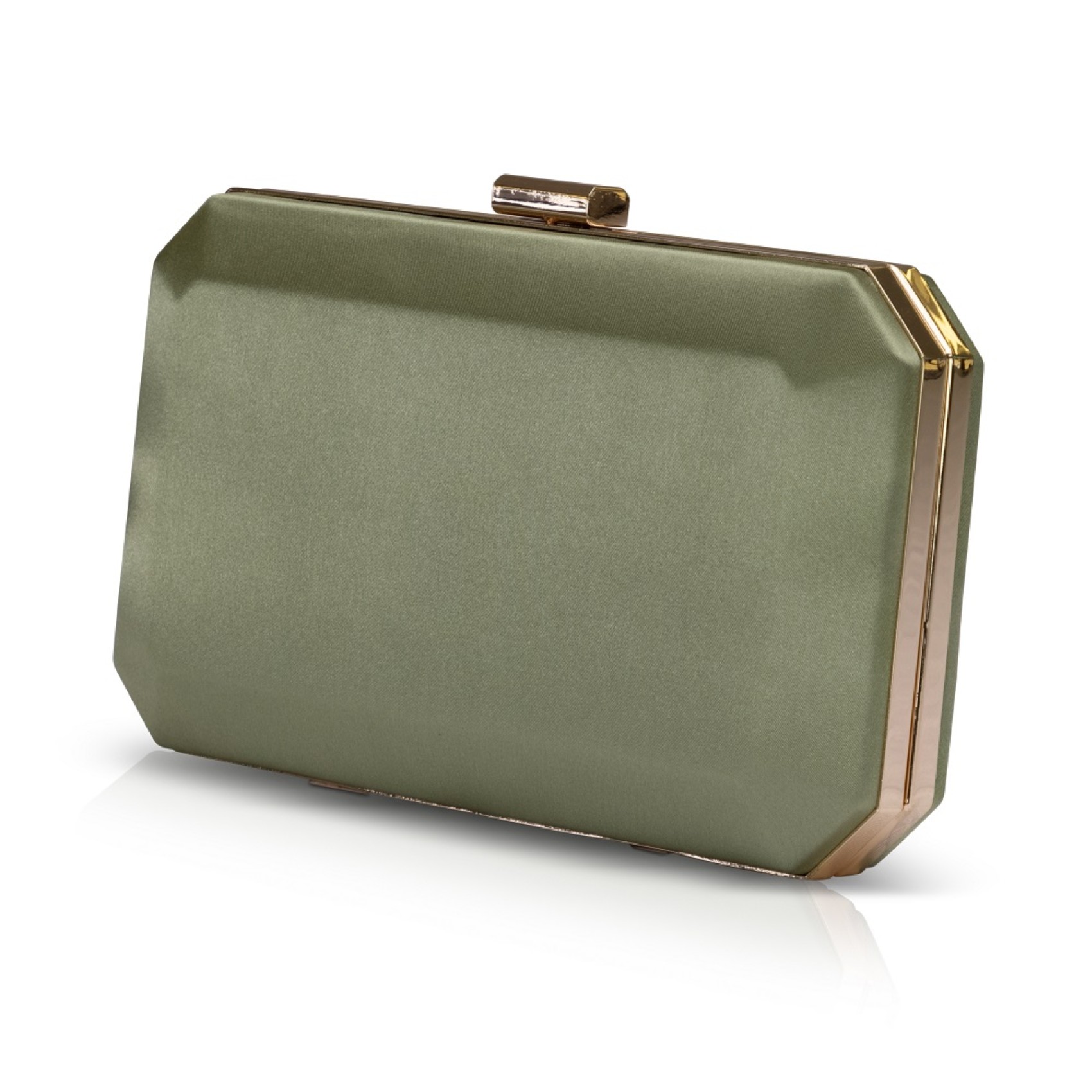 JL clutch bag canvas - Olive green