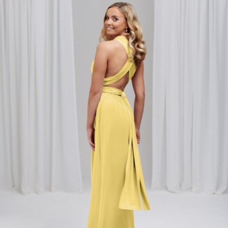 Emily Rose Lemon Multiway Bridesmaid Dress (One Size)