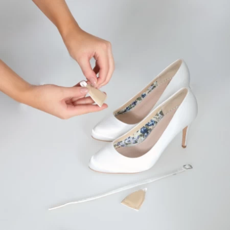 Transparent Healifty Women Transparent Detachable Shoe Straps Anti-loose Shoelace Accessories for High Heels 