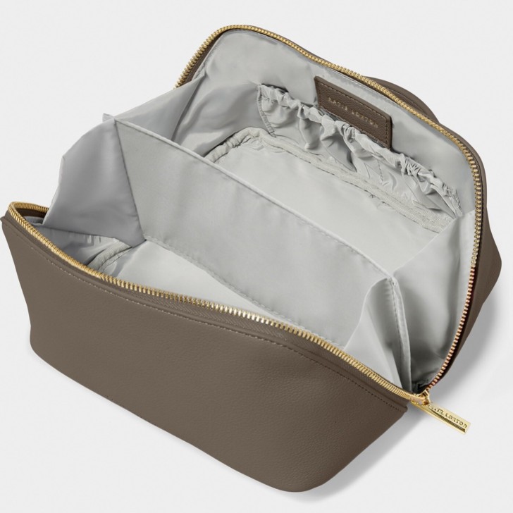 Katie Loxton Medium Mink Makeup and Wash Bag