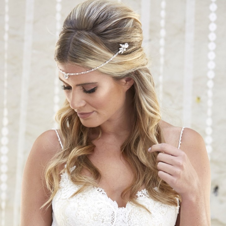 Arianna Dina Draped Bridal Headpiece AR579