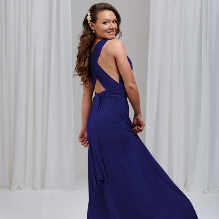 Emily Rose Royal Blue Multiway Bridesmaid Dress (One Size)