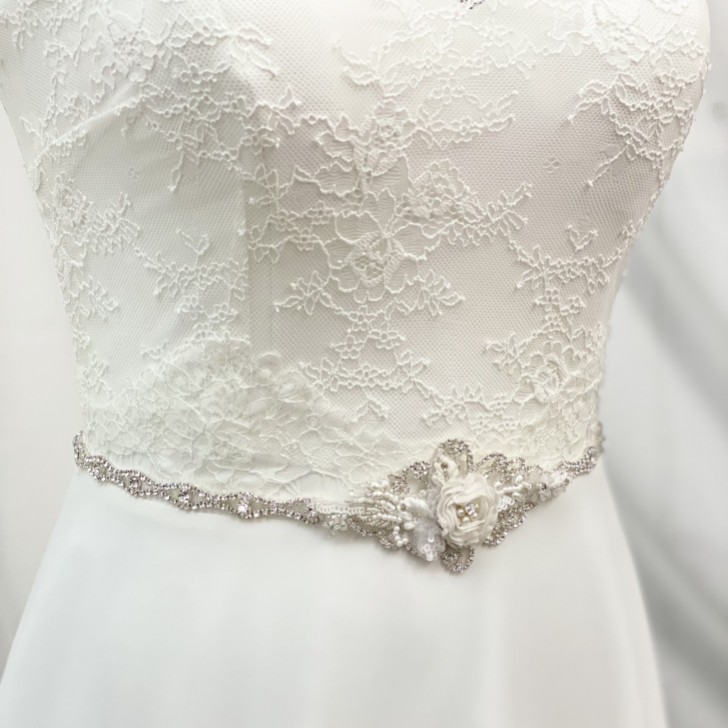 Harper Rose Beaded and Diamante Bridal Belt