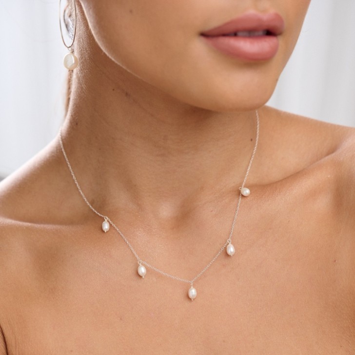 Iolana Freshwater Pearl Drop Necklace