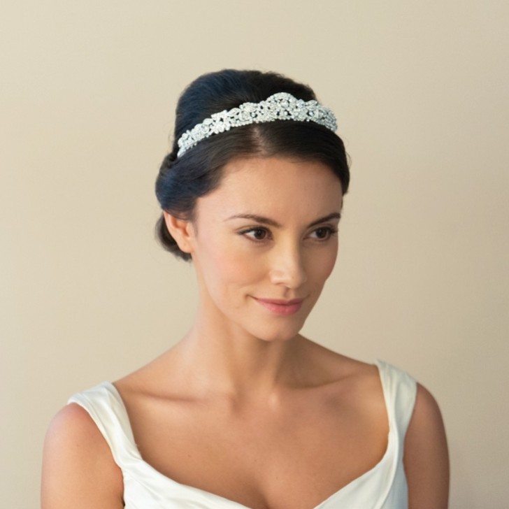 Ivory and Co Duchess 1920's Crystal Wedding Tiara