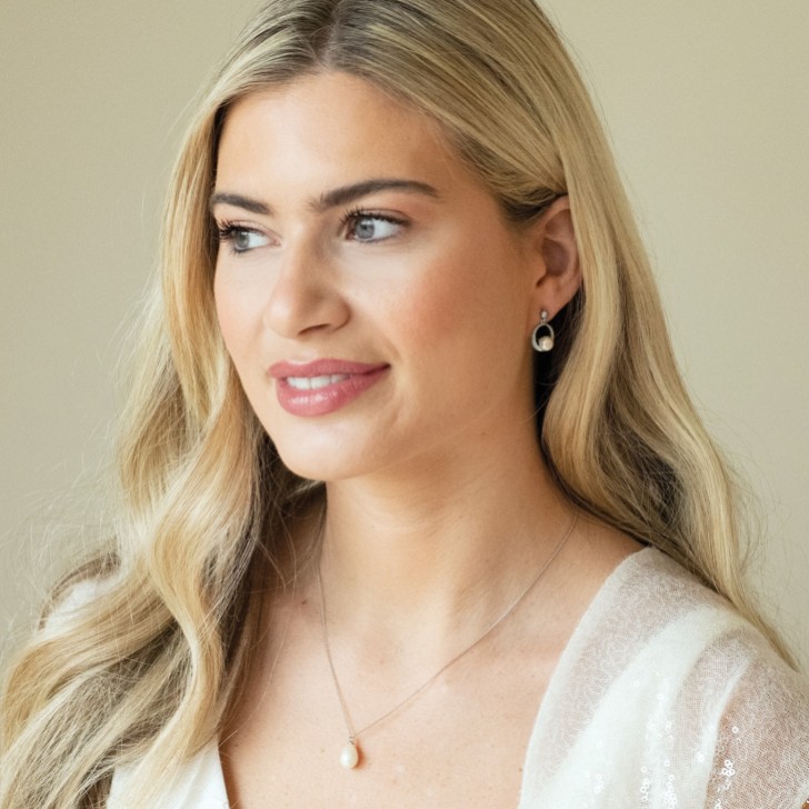 Ivory and Co Memphis Silver Hanging Pearl Earrings