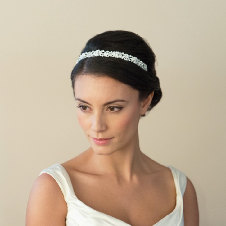 Ivory and Co Natalia Crystal Embellished Bridal Headband