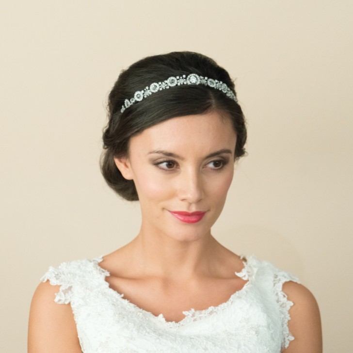 Ivory and Co Selma Art Deco Inspired Crystal Wedding Headband