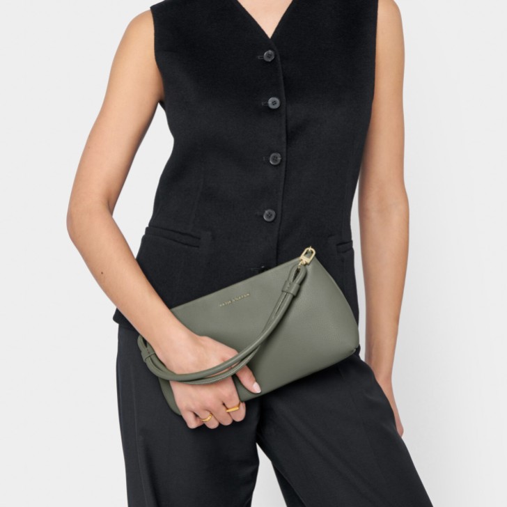 Katie Loxton Sac à main Asha vert graphite