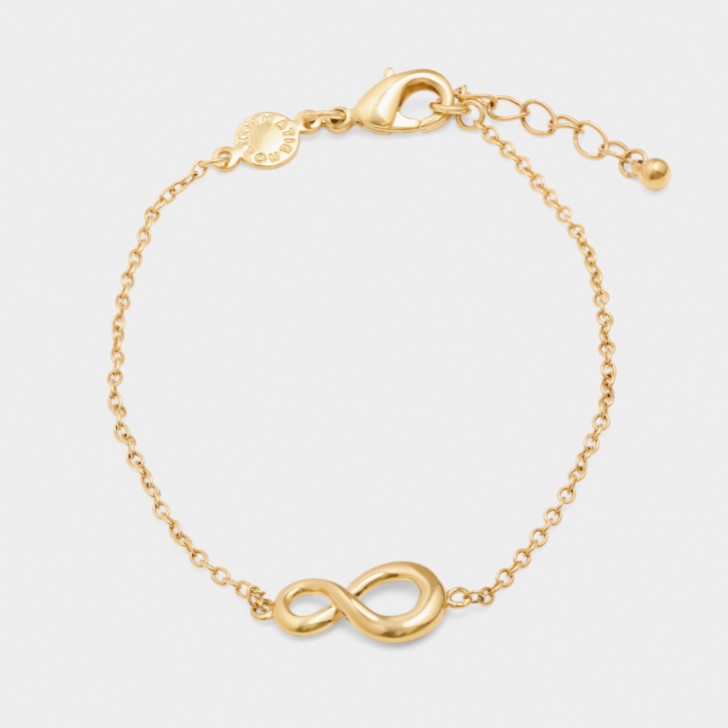 Katie Loxton bracelet à breloques en or 