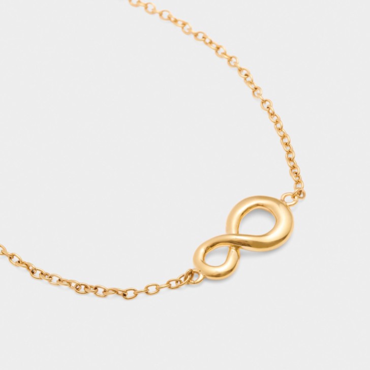 Katie Loxton bracciale con charm in oro 