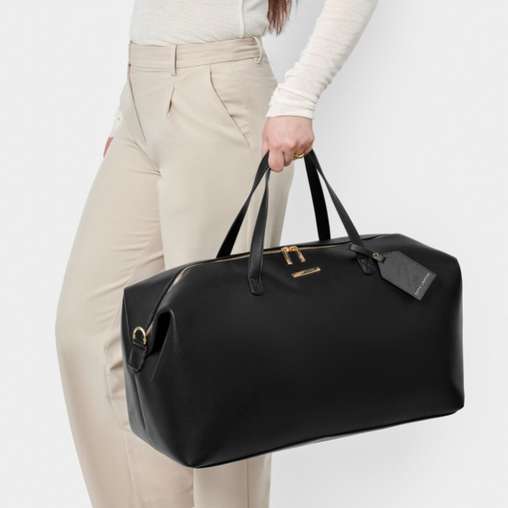 Katie Loxton Black Weekend Holdall Duffle Bag