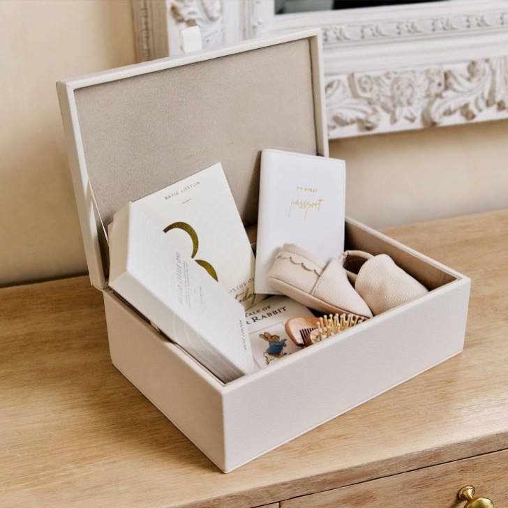 Katie Loxton Boîte à souvenirs de mariage 'Memories To Treasure Forever' (Souvenirs à conserver pour toujours)