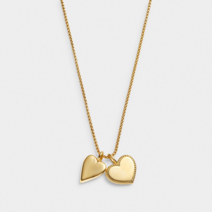 Katie Loxton 'Bridesmaid' Gold Bridal Charm Necklace