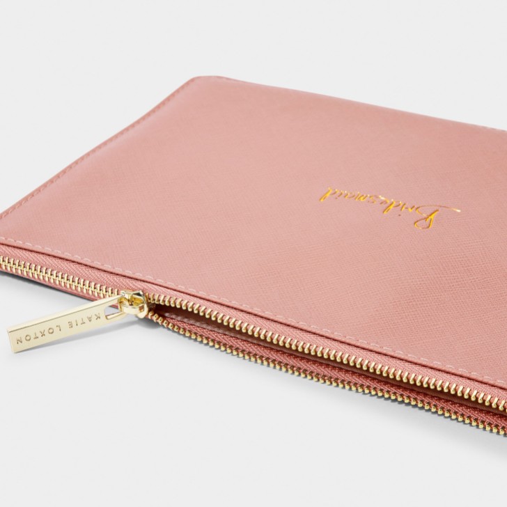 Katie Loxton 'Bridesmaid' Rose Pink Perfect Pouch