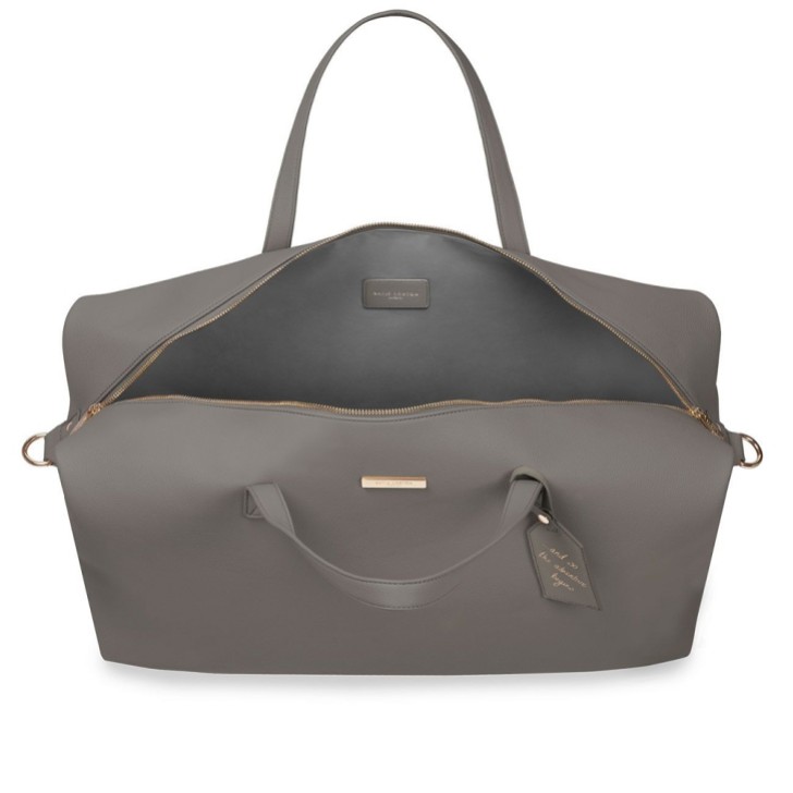 Katie Loxton Charcoal Weekend Holdall Duffle Bag