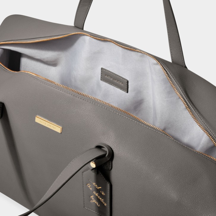 Katie Loxton Charcoal Weekend Holdall Duffle Bag