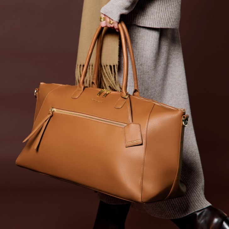 Katie Loxton Borsone da viaggio Chelsea Cognac per il fine settimana