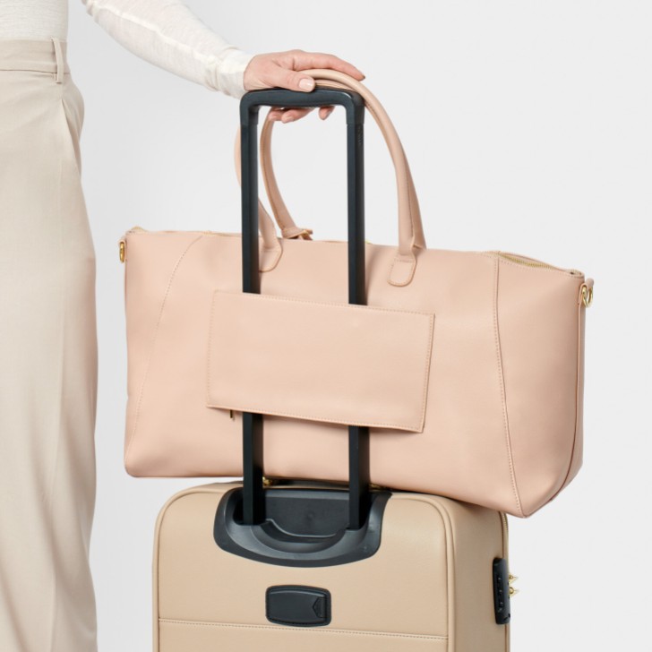 Katie Loxton Borsone Chelsea Holdall rosa nudo per il fine settimana