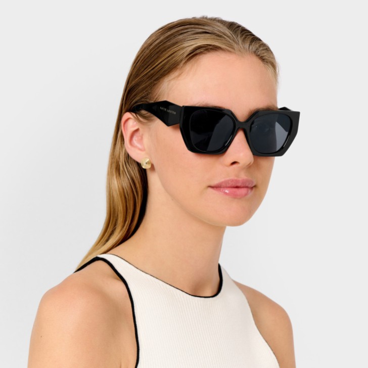 Katie Loxton Lunettes de soleil Corsica Black Chunky