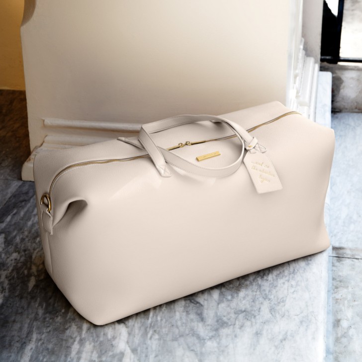 Katie Loxton Eggshell Weekend Holdall Duffle Bag