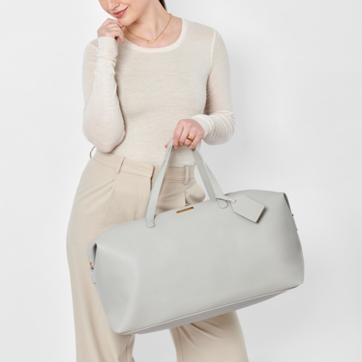 Katie Loxton Borsone Holdall grigio per il fine settimana