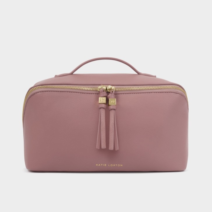 Katie Loxton Large Deep Rose Makeup and Wash Bag