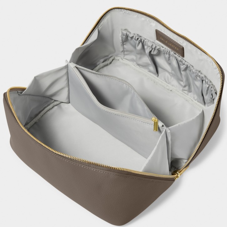 Katie Loxton Grande trousse de maquillage et de toilette en vison