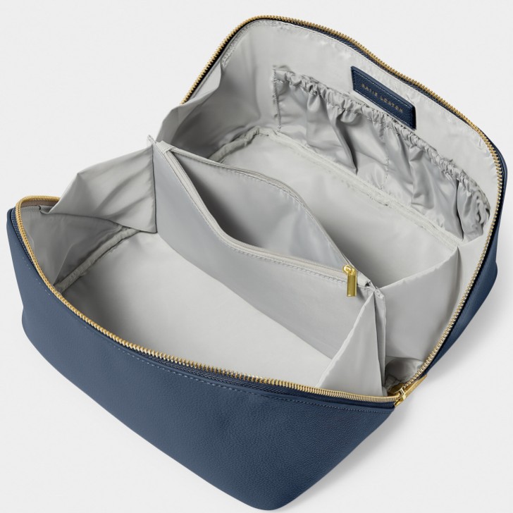 Katie Loxton Large Navy Makeup and Wash Bag