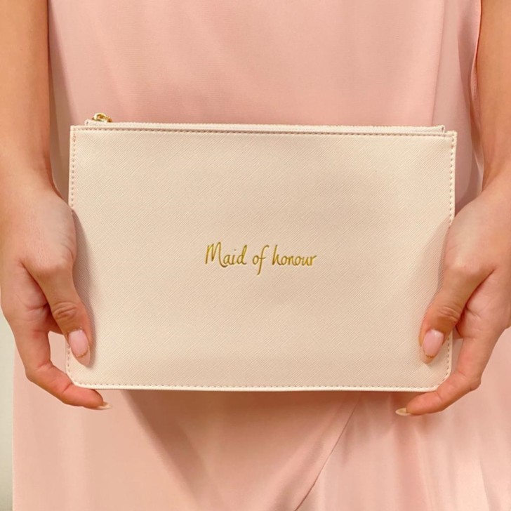 Katie Loxton 'Maid of Honour' Blossom Pink Perfect Pouch